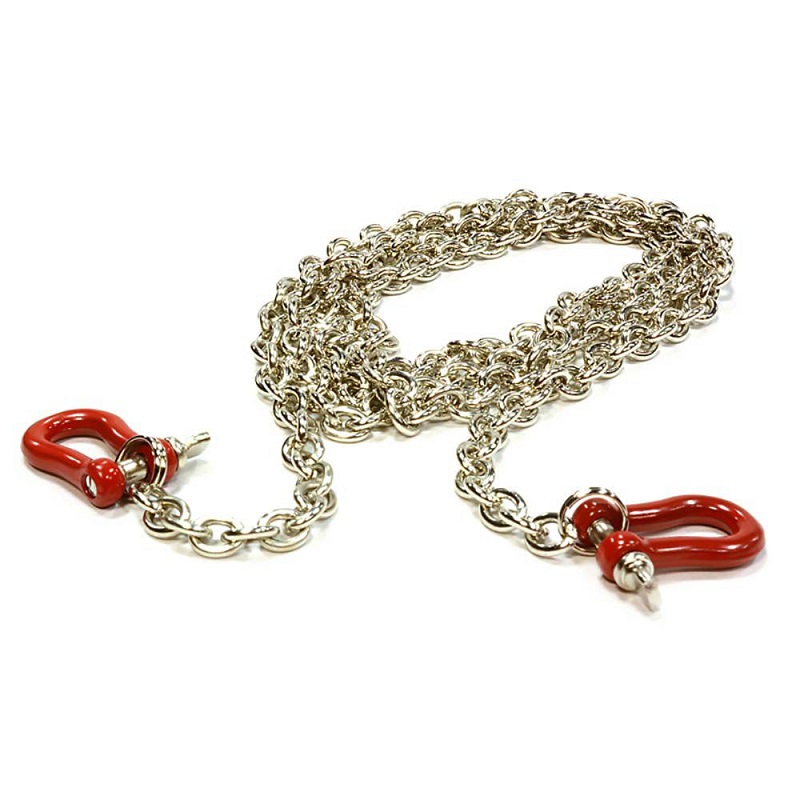 Team Integy 1/10 Rock Crawler Drag Chain w/Bow Shackle Red